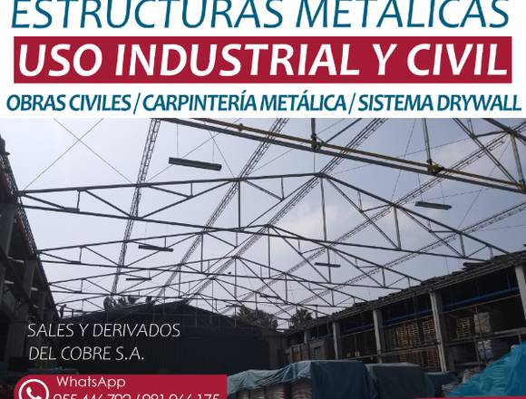 ESTRUCTURAS METALICAS EN PERU en Los Olivos (Lima 39) (Distrito)
