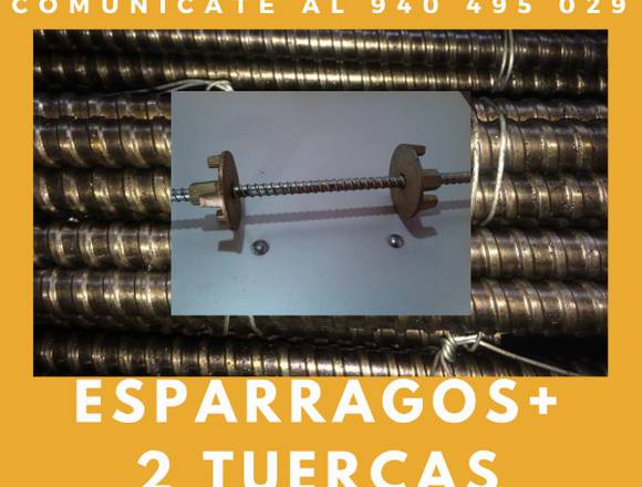 OFERTA DE ESPÁRRAGOS +2TUERCAS en Carmen de la Legua Reynoso (Callao 3) (Distrito)