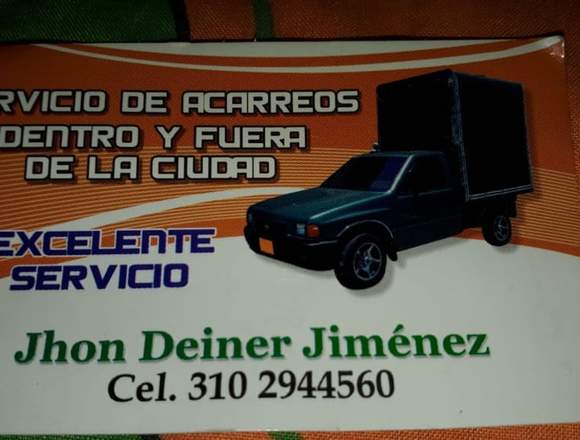 Servicio de acarreos en Risaralda (Municipio)