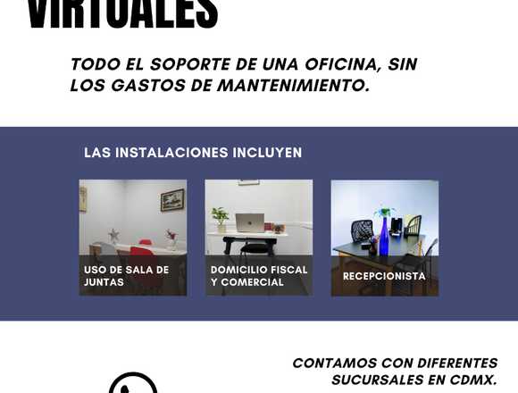 Flexibilidad con una Oficina Virtual en Benito Juárez (Municipio)