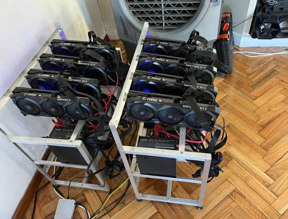 Armado de RIG, minar Criptomonedas por GPU 2/4/6/ en Buenos Aires (Localidad)