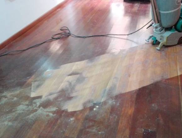 Restauramos pisos en madera sin polvo