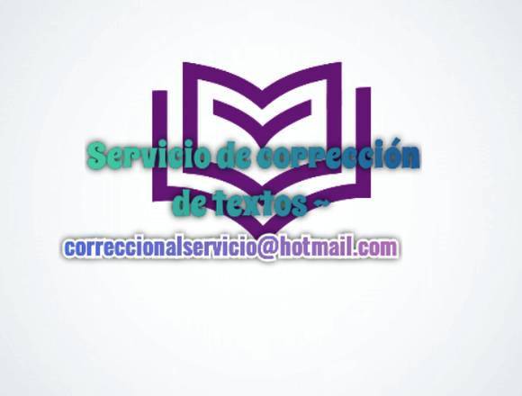 Servicio de corrección de textos ~ en Lomas de Zamora (Localidad)