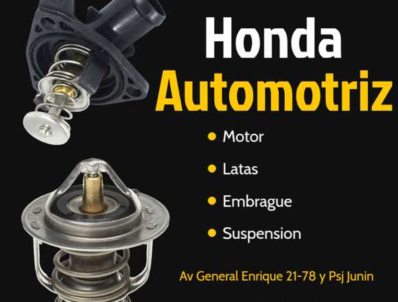 Venta de partes en el valle de los chillos Honda.. en Quito (Cantón)