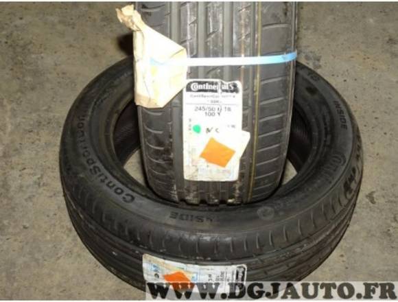 2 NEUMATICOS NUEVOS 245/50/18 100Y CONTINENTAL en Cabanes (Municipio)