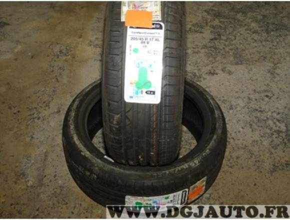 2 NEUMATICOS NUEVOS 205/45/17 XL 88V CONTINENTAL en Cabanes (Municipio)