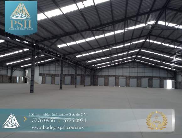 BODEGA EN RENTA ECATEPEC 3422M2 en Ecatepec de Morelos (Municipio)