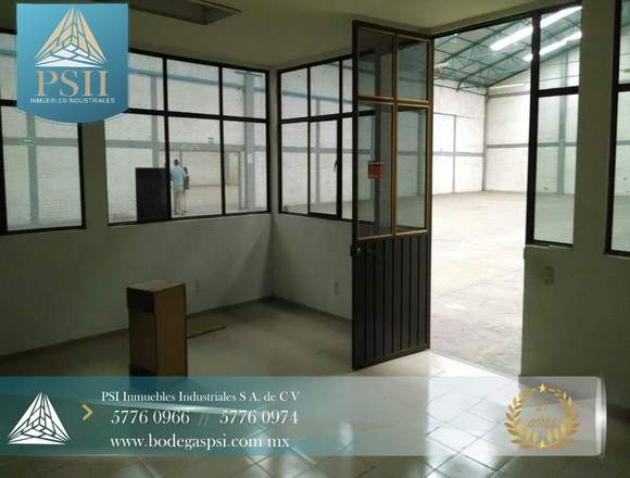 BODEGA EN RENTA ECATEPEC 1000M2