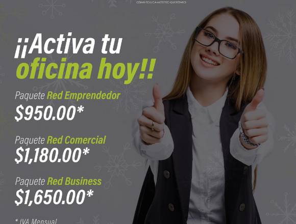 TU OFICINA VIRTUAL CON LOS MEJORES SERVICIOS en Toluca (Municipio)