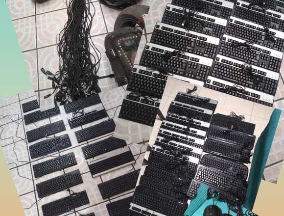 Teclados y mouse oferta