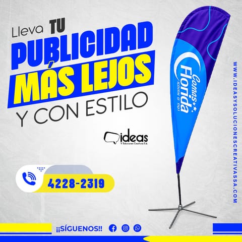 BANDEROLA TIPO GOTA en Ciudad de Guatemala (Municipio)