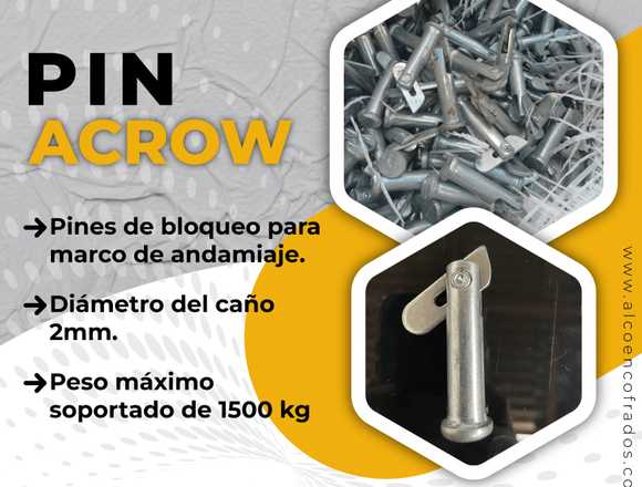 PINES ACROW GALVANIZADOS en Arequipa (Distrito)