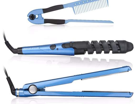 COMBO PLANCHA PARA CABELLO +RIZADOR NUEVO en Bogotá, D.C. (Municipio)