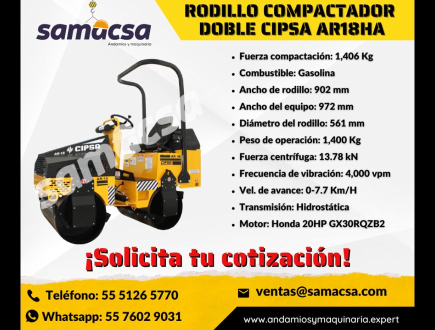 RODILLO DOBLE CIPSA AR18 en Ecatepec de Morelos (Municipio)