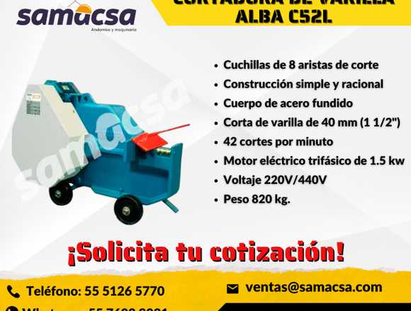 CORTADORA DE VARILLA ELECTRICA ALBA en Ecatepec de Morelos (Municipio)