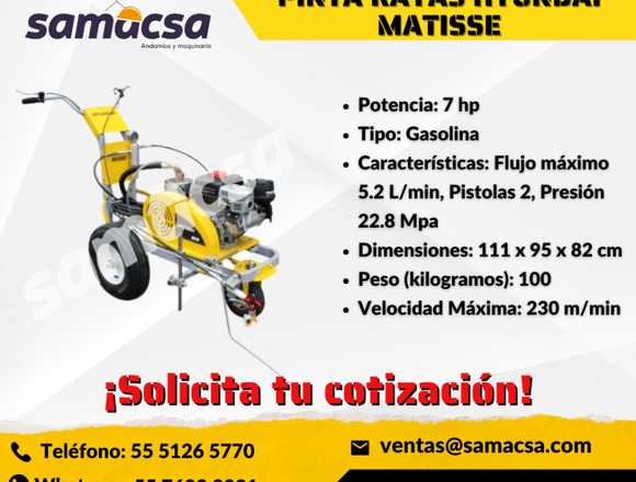 HYUNDAI MATISSE MAQUINA PINTARRAYAS en Ecatepec de Morelos (Municipio)