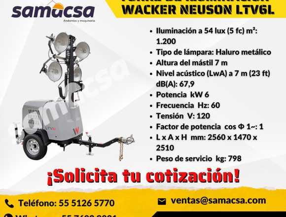 TORRE DE ILUMINACIÓN WACKER NEUSON
