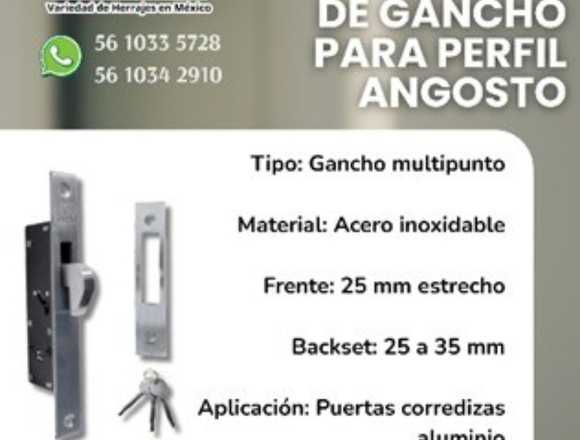 Cerradura de Gancho para Perfil en Ecatepec de Morelos (Municipio)