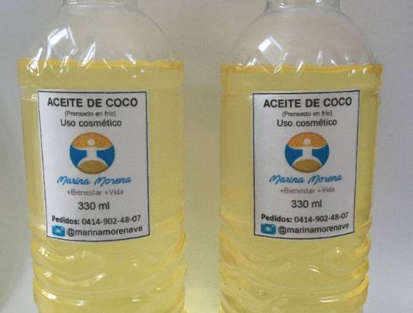 Aceite de coco 100% puro Marina Morena en Chacao (Municipio)