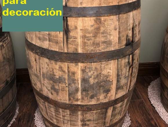 Barriles auténticos de Madera para Decoración en Santo Domingo de Guzmán (Municipio)