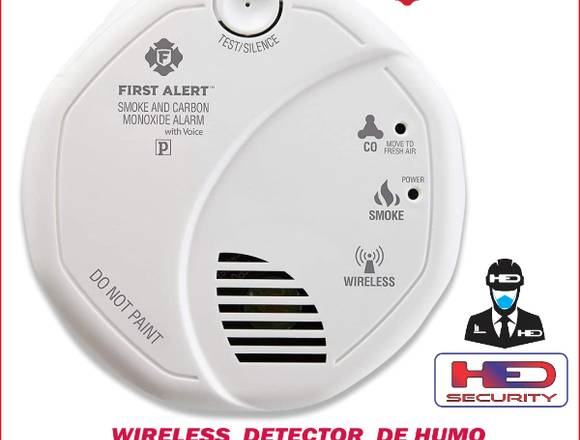 Detector Combinado Humo y CO Monoxido Alarma en San Isidro (Lima 27) (Distrito)