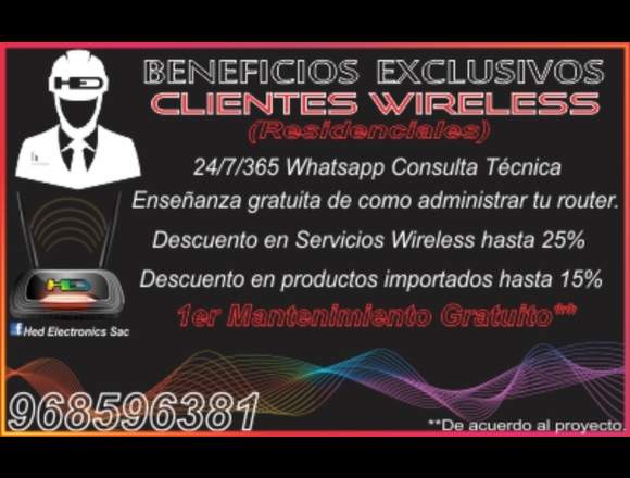 SERVICIO TÉCNICO PROFESIONAL REDES WIRELESS