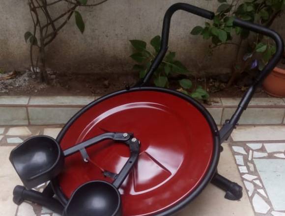 AB Circle, máquina para piernas y giro de cintura