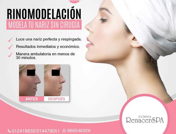 RINOMODELACIÓN SI CIRUGÍA-Clínica Renacer SPA en Miraflores (Lima 18) (Distrito)