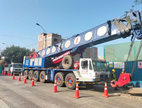 ALQUILER Y VENTA DE GRUA TESLESCOPICA en Villa el Salvador (Lima 42) (Distrito)