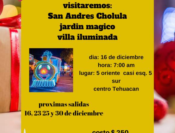 VAMONOS A VILLA ILUMINADA DE ATLIXCO en Puebla (Municipio)
