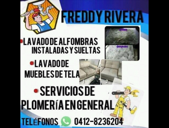 Servicio de limpieza y plomeria en general en Libertador (Municipio)