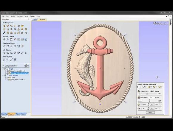 Vectric Aspire 9 + CLIPS ART 2019