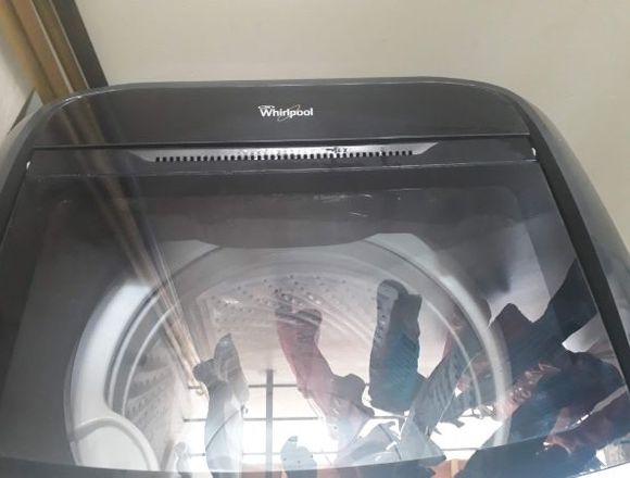 Lavadora whirlpool 16kg intelicarga color gris. en Medellín (Municipio)