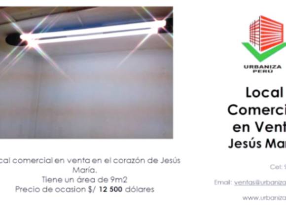 Local Comercial en Venta Jesus Maria
