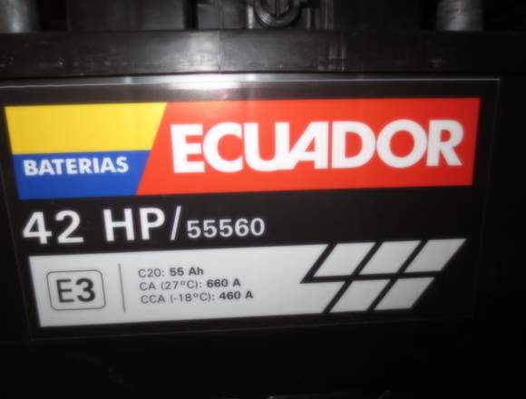BATERIAS BOSCH ECUADOR Y DACAR