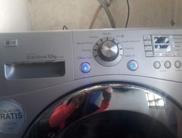 Lavadora 10 kilos LG en Santiago (Comuna) – Foto 2 de 2