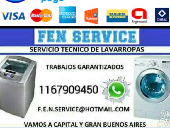 servicio técnico de lavarropas en Lago Buenos Aires (Localidad)