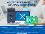 Ventas y reparación de equipo de cómputo