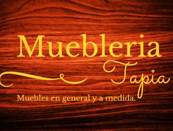 Muebles de todo tipo a medida