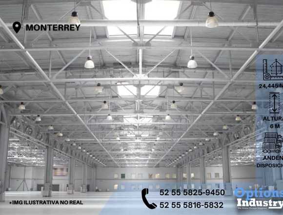 Propiedad industrial en renta ubicada en Monterrey