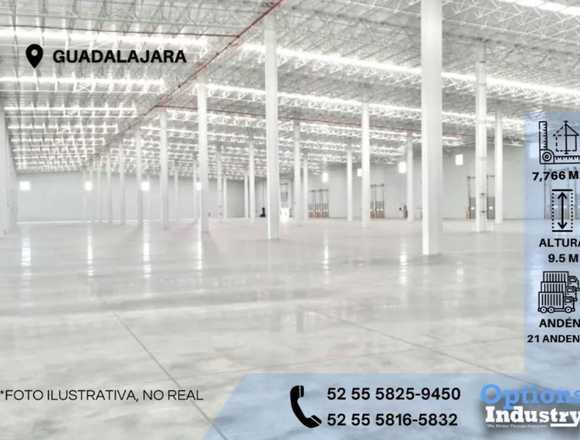 Alquiler de nave industrial en Guadalajara