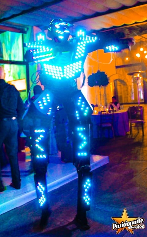 Robot Led / Shows en Puebla Eventos