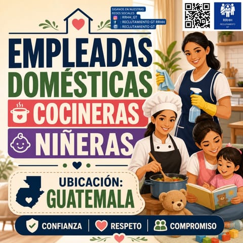 LIMPIEZA POR DIA MES INTERNA EMPLEADAS DOMESTICAS GT en Chuarrancho (Municipio)
