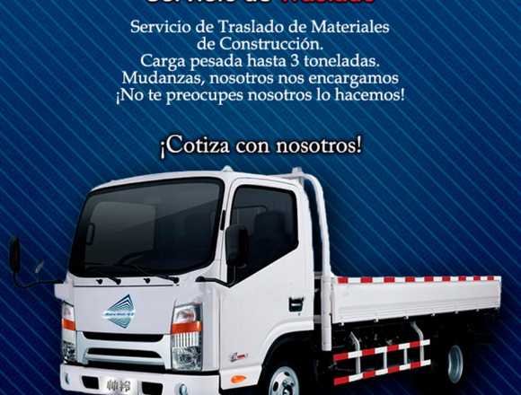Alquiler de camion liviano balde abierto 3.45t en Daule (Cantón)