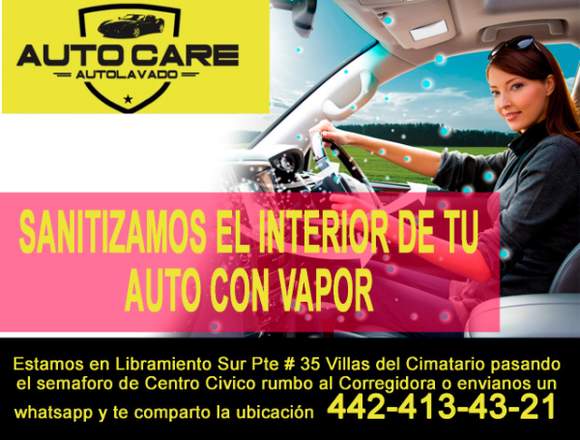 Sanitizacion de vehículos y casa en Querétaro (Municipio)