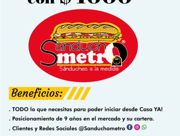 Negocio Sanduchometro en Guayaquil (Cantón)