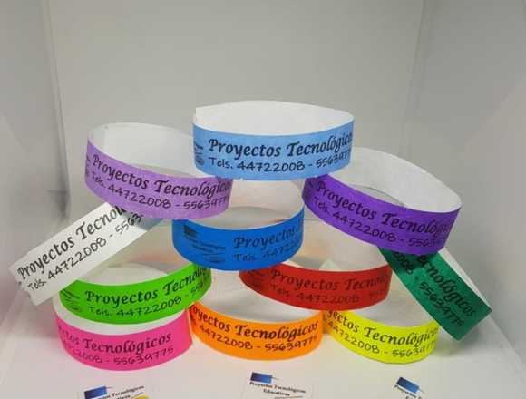 Brazaletes para Eventos/Pulseras de Control en Mixco (Municipio)
