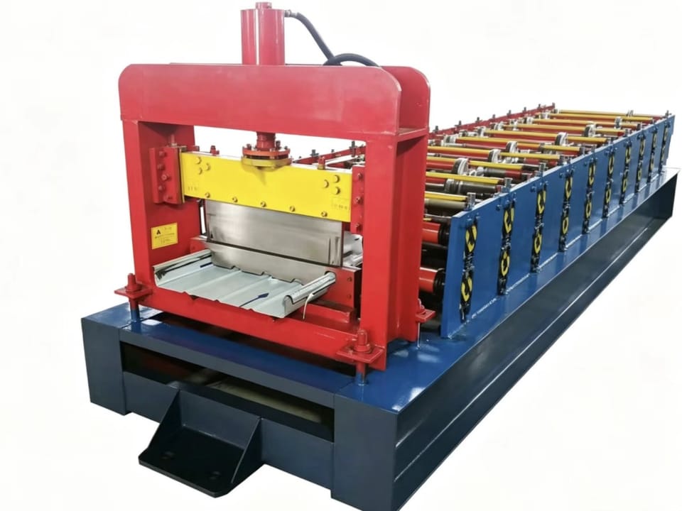 Línea de producción de tejas de costura alzada 2026 JINBIN