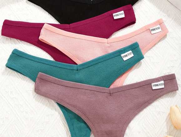 Pack 5 Tangas FINETOO - Valette Lingerie en Madrid (Municipio)