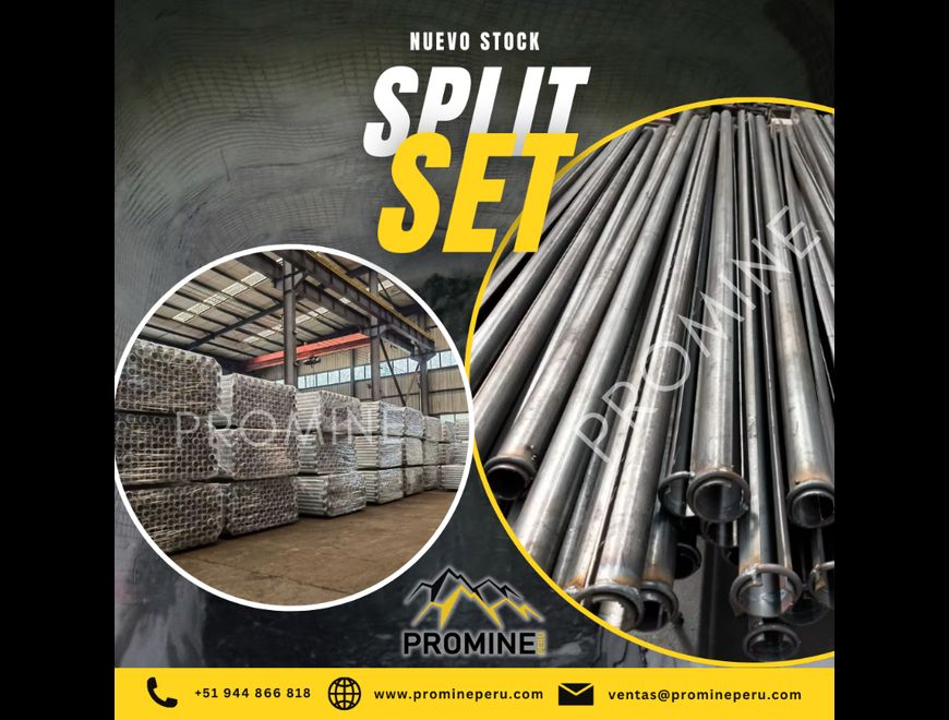 Split Set - Sostenimiento| PROMINE PERU